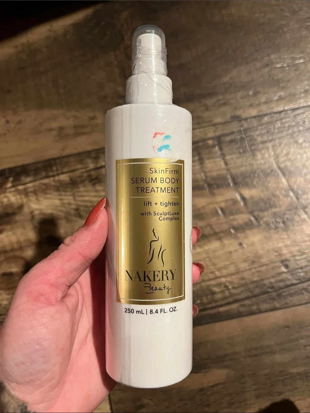 Nakery SkinFirm Serum Body Treatment - White/Gold